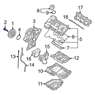 Kia OE - Engine Harmonic Balancer Bolt