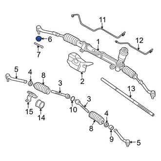 Kia OE - Outer Steering Tie Rod Nut
