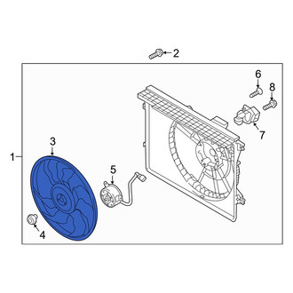 Kia OE - Engine Cooling Fan Blade