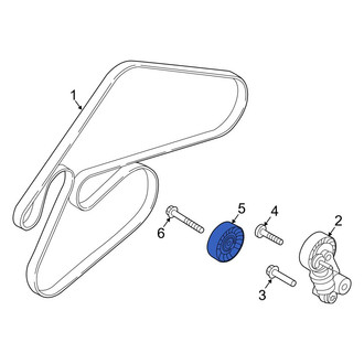 Kia OE - Accessory Drive Belt Idler Pulley