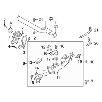Kia OE - Manifold Absolute Pressure Sensor Bolt