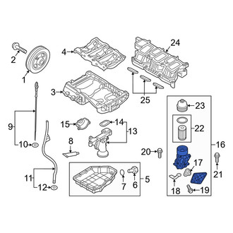 Kia OE - Engine Oil Filter Housing