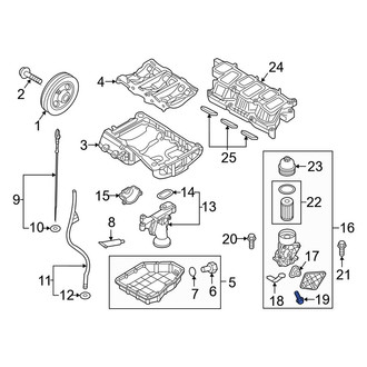 Kia OE - Engine Water Pump Bolt