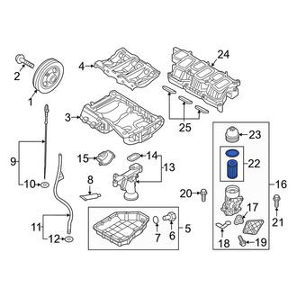 Kia OE - Engine Oil Filter Element