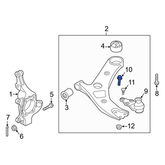 Kia OE - Lower Suspension Ball Joint Bolt