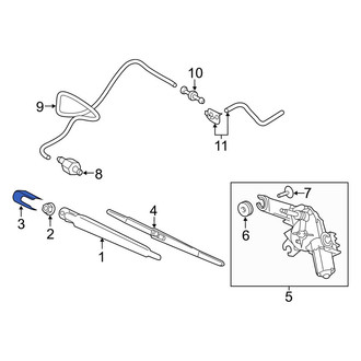 Kia OE - Wiper Arm Cap