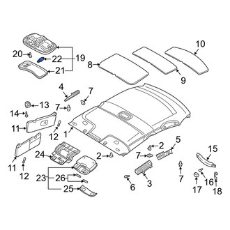 Kia OE - Map Light Bulb