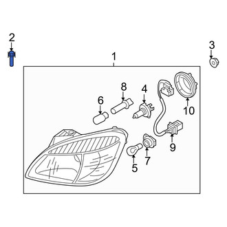 Kia OE - Headlight Mounting Bolt