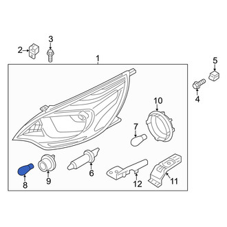 Kia OE - Front Turn Signal Light Bulb