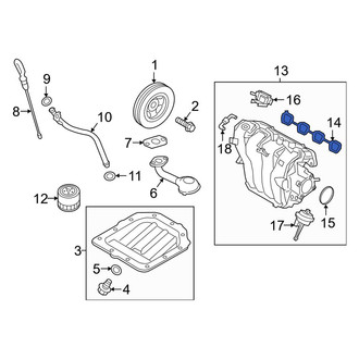 Kia OE - Engine Intake Manifold Gasket