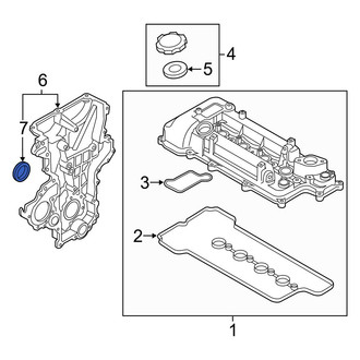 Kia OE - Rear Engine Crankshaft Seal
