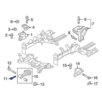 Kia OE - CV Intermediate Shaft Bolt