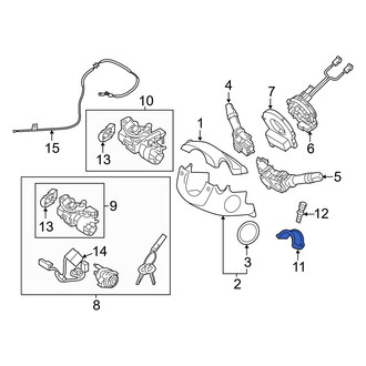Kia OE - Ignition Lock Housing Clamp