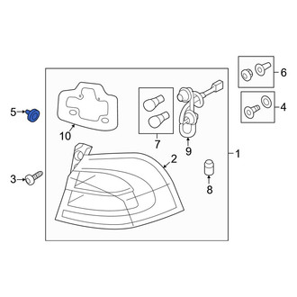 Kia OE - Tail Light Clip