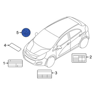 Kia OE - Caution Label
