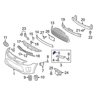 Kia OE - Bumper Cover Retainer