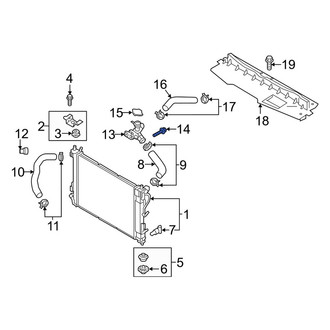 Kia OE - Rear A/C Refrigerant Line Bolt