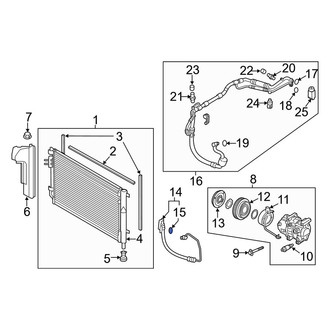 Kia OE - A/C Line O-Ring