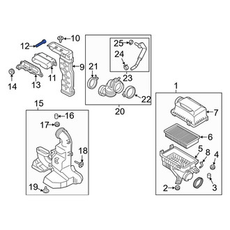 Kia OE - Lower Headlight Mounting Bolt