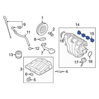 Kia OE - Engine Intake Manifold Gasket