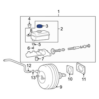 Kia OE - Brake Master Cylinder Reservoir Cap