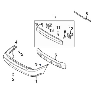 Kia OE - Fuel Filler Housing Clip