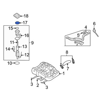 Kia OE - Fuel Tank Lock Ring