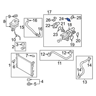 Kia OE - Engine Coolant Temperature Sensor