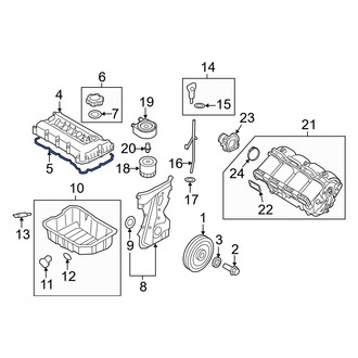 Kia OE - Engine Valve Cover Gasket