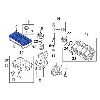 Kia OE - Engine Valve Cover