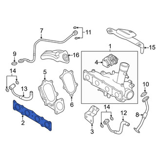 Kia OE - Turbocharger Gasket