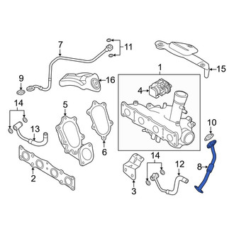 Kia OE - Turbocharger Oil Line