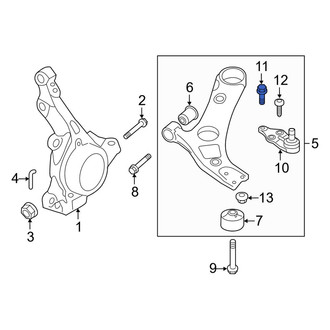 Kia OE - Rear Alignment Camber Adjusting Eccentric