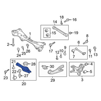 Kia OE - Rear Upper Alignment Camber Adjusting Eccentric