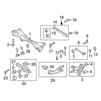 Kia OE - Lower Suspension Control Arm Washer