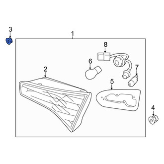 Kia OE - Tail Light Nut