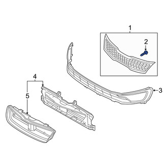 Kia OE - Upper Grille Screw