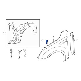 Kia OE - Fender Bolt