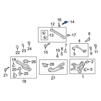 Kia OE - Lateral Arm Bolt