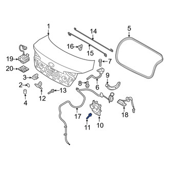 Kia OE - Door Mirror Bolt