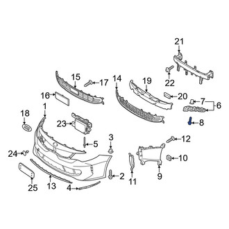 Kia OE - Bumper Cover Screw