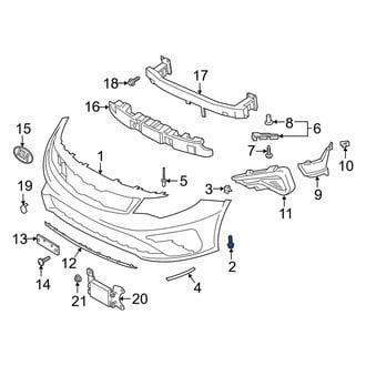 Kia OE - Bumper Cover Screw