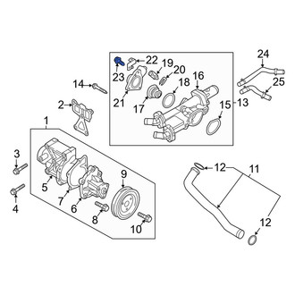 Kia OE - Engine Water Pump Bolt
