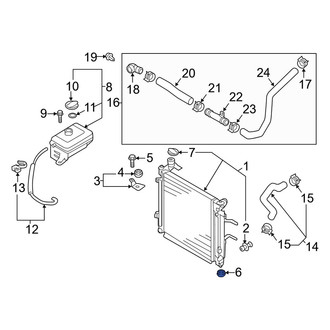 Kia OE - Lower Radiator Insulator
