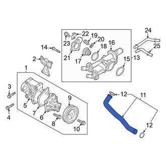 Kia OE - Engine Coolant Pipe