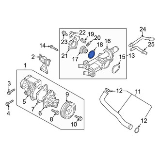 Kia OE - Engine Coolant Thermostat O-Ring
