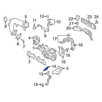 Kia OE - Turbocharger Oil Line Gasket