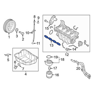 Kia OE - Engine Intake Manifold Gasket