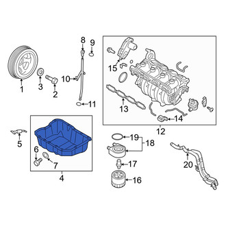 Kia OE - Engine Oil Pan
