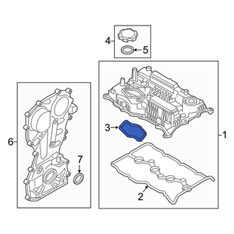 Kia OE - Engine Valve Cover Washer Seal